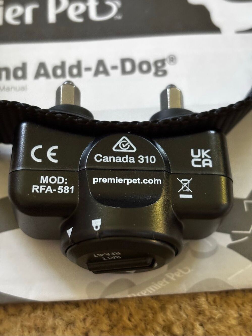 Premier Pet In-Ground Add-A-Dog Receiver Collar (RFA-581) - Picture 6 of 10